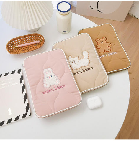 Tablet Pad Sleeve Case  Cute Korea Bear IPad