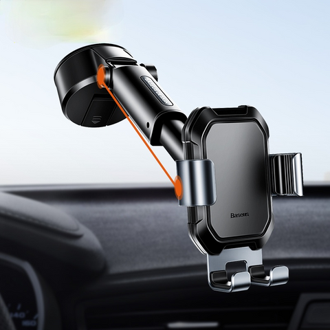 Gravity Car Phone Holder Suction Cup Adjustable Universal Holder