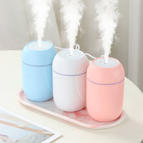 Mini Humidifier Mist Diffuser With Colorful Night Light  Office