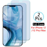 For IPhone Tempered GlassSafe Glass Film Shield Full Cover