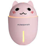 Cute 3-in-1 Multifunction Humidifier Mini Fan Night Light