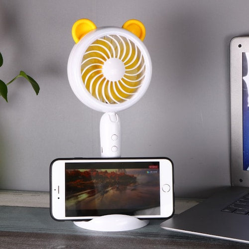 USB Fan Portable Silent Home Air Cooler 3-in-1 2 Speed