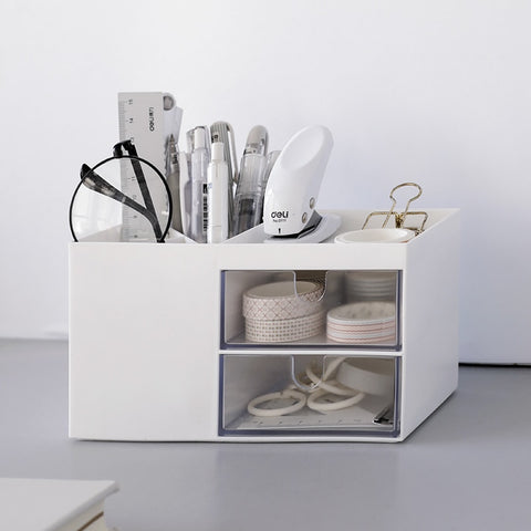 Office Creative Multifunctional Desktop Case Makeup Storage