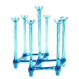 Kitchen Bottle Rack Drying Stand Cup Folding Drainer Tableware