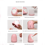 Office Aroma Humidifier Cute Penguin USB Air Diffuser 220ml