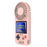 handheld small fan one nostalgic color screen game console Office