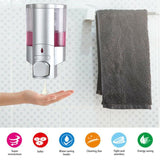 Bathroom Hand Soap Dispenser Wall Mounted Liquid Dispenser 300ml