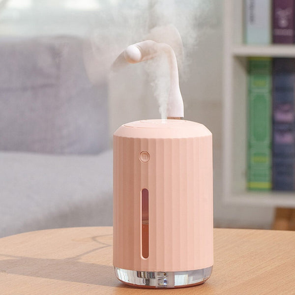 USB Air Humidifier Ultrasonic Dazzle Cup Aroma Diffuser Mist Office