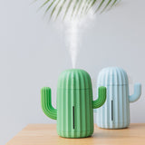 USB Ultrasonic Cactus Air Humidifier Timing Aromatherapy  Office