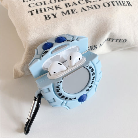 3D  Anniversary Digimon For Apple Airpods  Case  Wireless Earphone Cover Phone