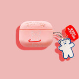 3D Earphone Case for Airpods Pro Case Cute Silicone Cartoon Phone