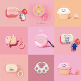 3D Earphone Case for Airpods Pro Case Cute Silicone Cartoon Phone