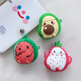 3D Fruit Earphone Case for Airpods Pro Case Silicone Cartoon Phone