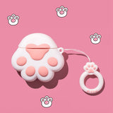 3D Rabbit Earphone CaseAirPods Pro Case Cute Cat Paw Dog Cartoon Phone