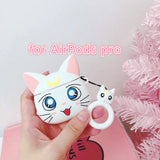 3D Sailor Moon Earphone Case for Airpods Pro Case Cute  Phone