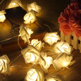Battery LED Rose Lights Wedding Decoration Bulbs