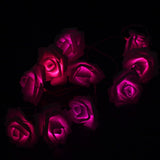 Battery LED Rose Lights Wedding Decoration Bulbs