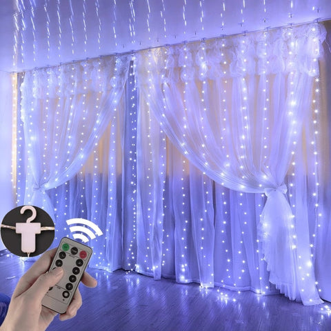 LED String Lights Curtain USB Fairy Light