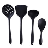 Kitchen Tools Cooking Spoon Spatula Scoop Rice Spoon Set Silicone Tools 4Pcs/set