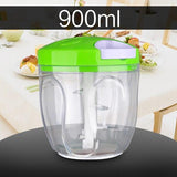 Kitchen Cook High-capacity Multi-function Manual Food Processor