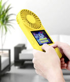 handheld small fan one nostalgic color screen game console Office