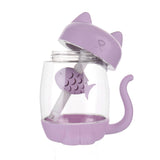 USB Cat Mini Aromatherapy LED Air Humidifier 3 in1