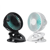 Office Mini Clip 360° Rotating Cooling Fans