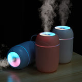 Mini Humidifier Mist Diffuser With Colorful Night Light  Office