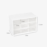 Grids Desktop Storage Box Jewelry Drawer Pearl Beads Storage Office