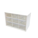 Grids Desktop Storage Box Jewelry Drawer Pearl Beads Storage Office