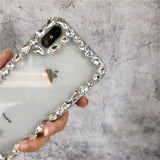 Mobile Phone Case Iphone Apple With Diamond Shining Case Cover