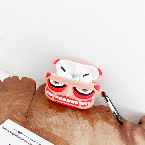 Airpods case Attack on titan Anti-fall Silicone Phone