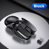 Aluminum Alloy Wireless Rechargeable Slience Mouses PC