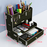 Office Creative Pen Pencil Holder Receiving Box Desktop Storage Rack