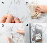 Bathroom Storage Shelves Portable Laundry Washing Foldable Bag