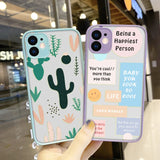 Bear Pattern Case For iPhone  Case Transparent Back Cases Phone