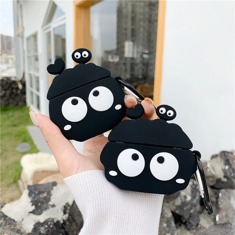 Bluetooth Earphone Case for Airpods  Silicone Totoro Fairydust Phone