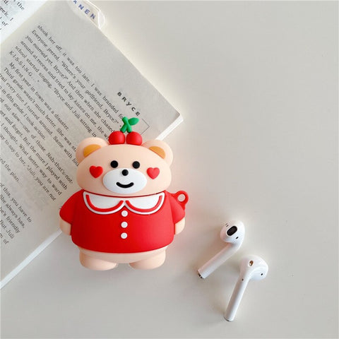 Bluetooth Earphone Case for Airpods Animal Design Phone