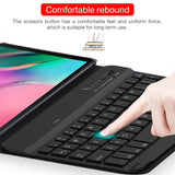 Bluetooth Keyboard Case for Samsung Ipad Wireless Keyboard Tablet Cover