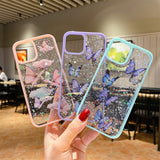 Butterfly Cute Cartoon Soft Silicone Clear Phone Case for IPhone