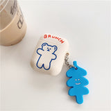 Cartoon  Bluetooth Earphone Case for AirPods  Silicone   Phone