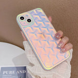 Colorful Gradient Soft Silicone Shockproof Phone Case For iPhone