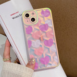 Colorful Gradient Soft Silicone Shockproof Phone Case For iPhone