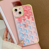 Colorful Gradient Soft Silicone Shockproof Phone Case For iPhone