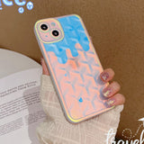 Colorful Gradient Soft Silicone Shockproof Phone Case For iPhone