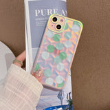 Colorful Gradient Soft Silicone Shockproof Phone Case For iPhone