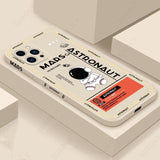 Case for IPhone  Pro ShockProof Silicone Mars Astronuat Soft Back Cover