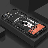 Case for IPhone  Pro ShockProof Silicone Mars Astronuat Soft Back Cover