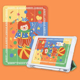 Case for iPad Generation with Pencil Holder Tablet Transparent