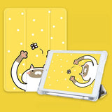 Case for iPad Generation with Pencil Holder Tablet Transparent